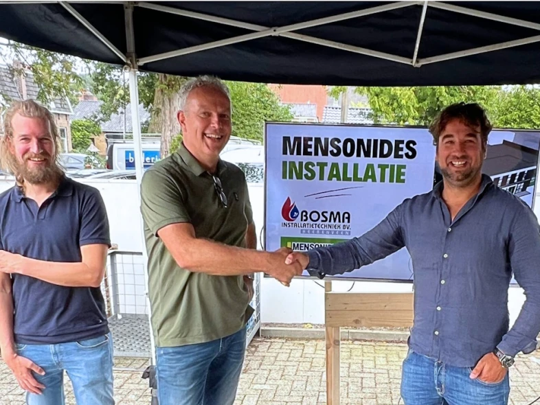 Mensonides Installatie neemt Bosma Installatietechniek over